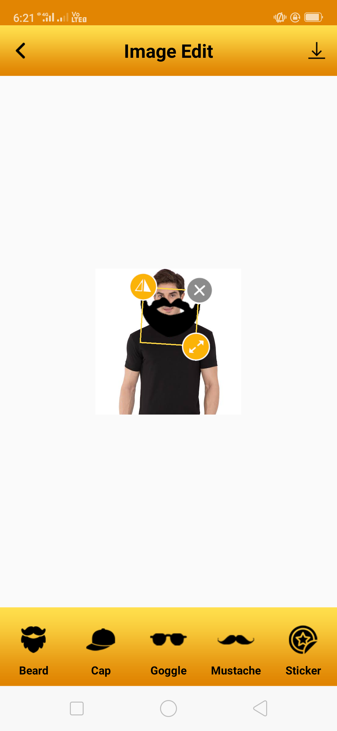 Beardoo..!! Men Beard Photo Editor App ( android 10 ) by krishnadevelopers